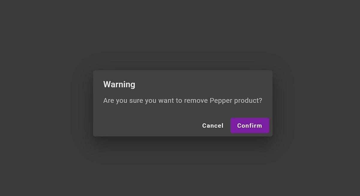 Exploring Regular, Reactive, and Decorator Approaches to Confirming