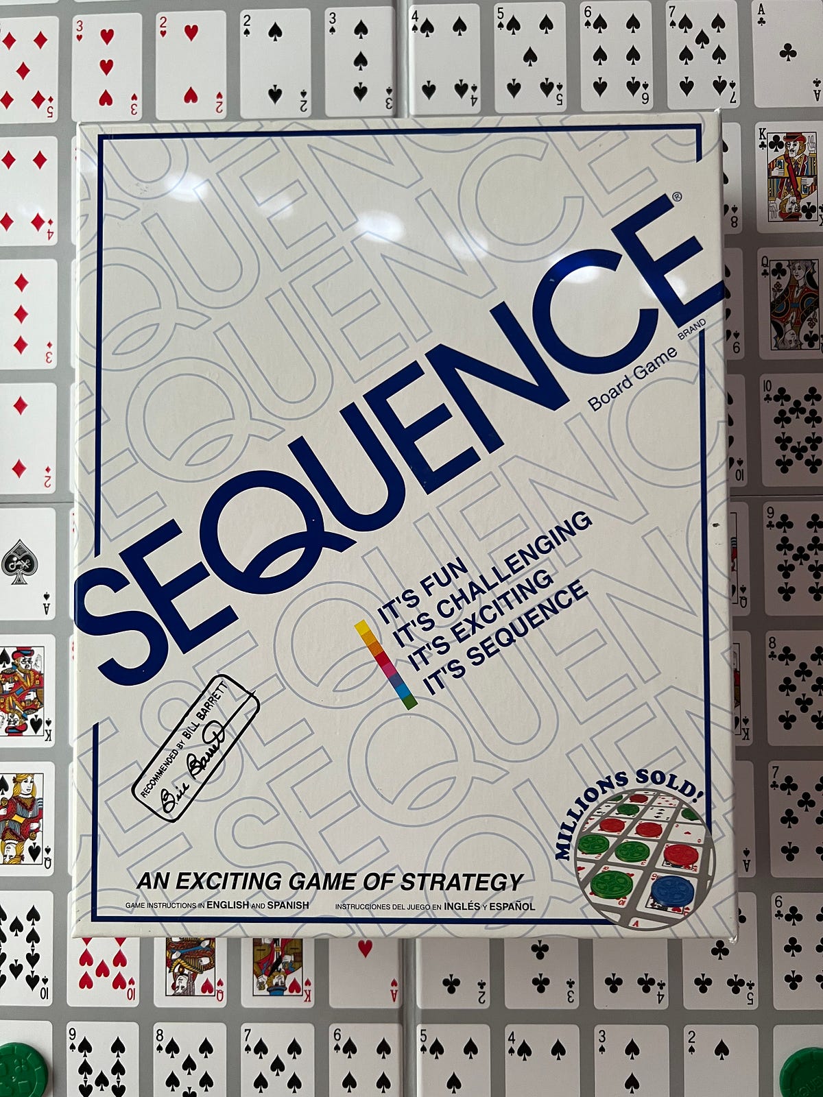 Learning How to Play Sequence. Teaching old dogs new tricks by Julia