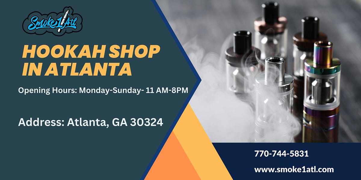 Hookah Shop in Atlanta Smokeatl Medium