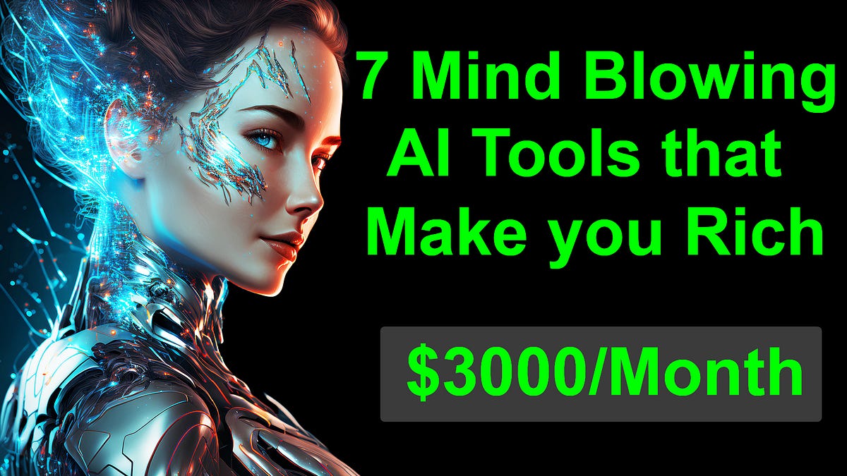 7 Mind Blowing AI Tools That Can Make You Rich by Sheikh Jamil Ahmed(03)