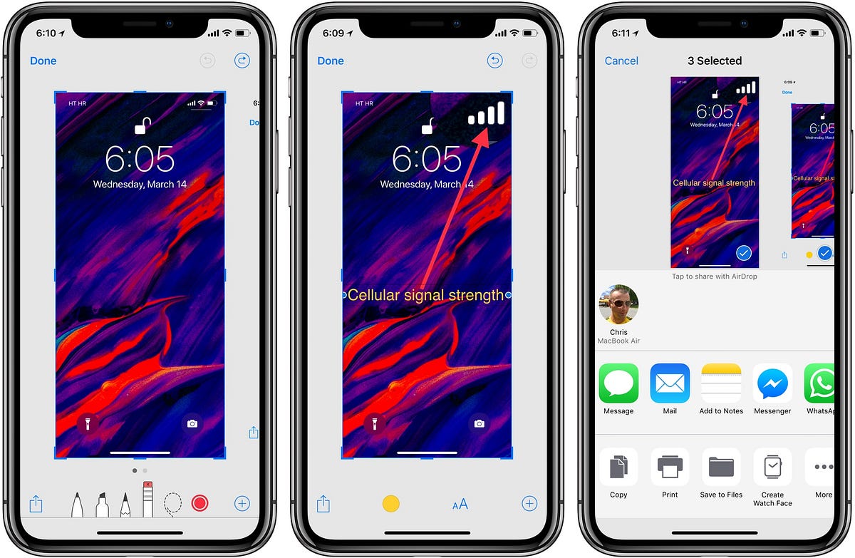How to Take a Screenshot on iPhone X, XS and XR All iPhone Models by