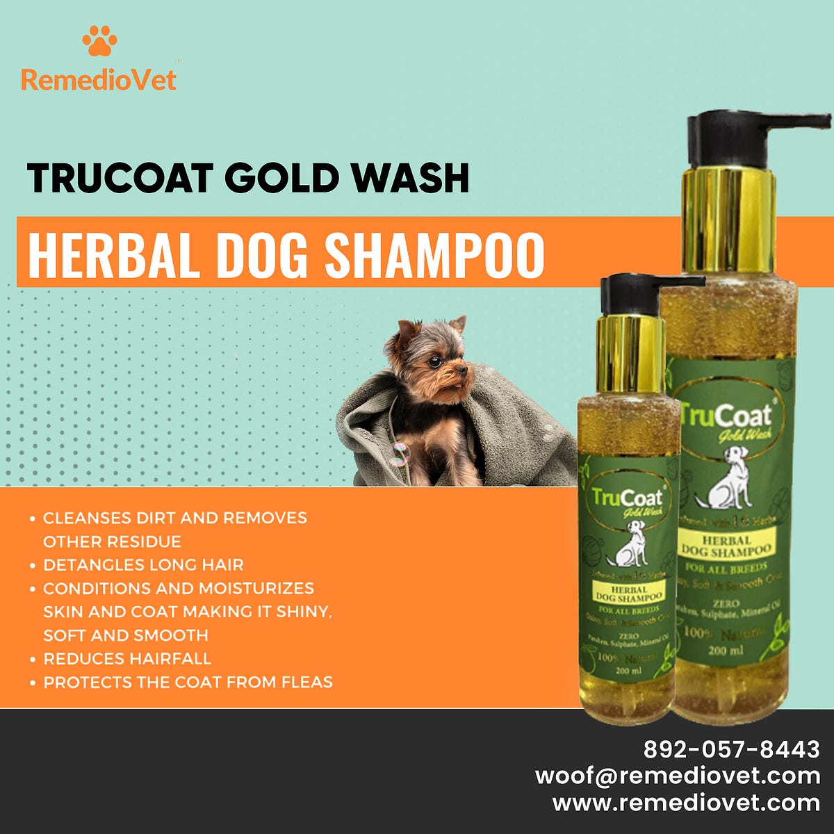 4 Benefits of Using Herbal Dog Shampoo on Your Pets by Remediovet