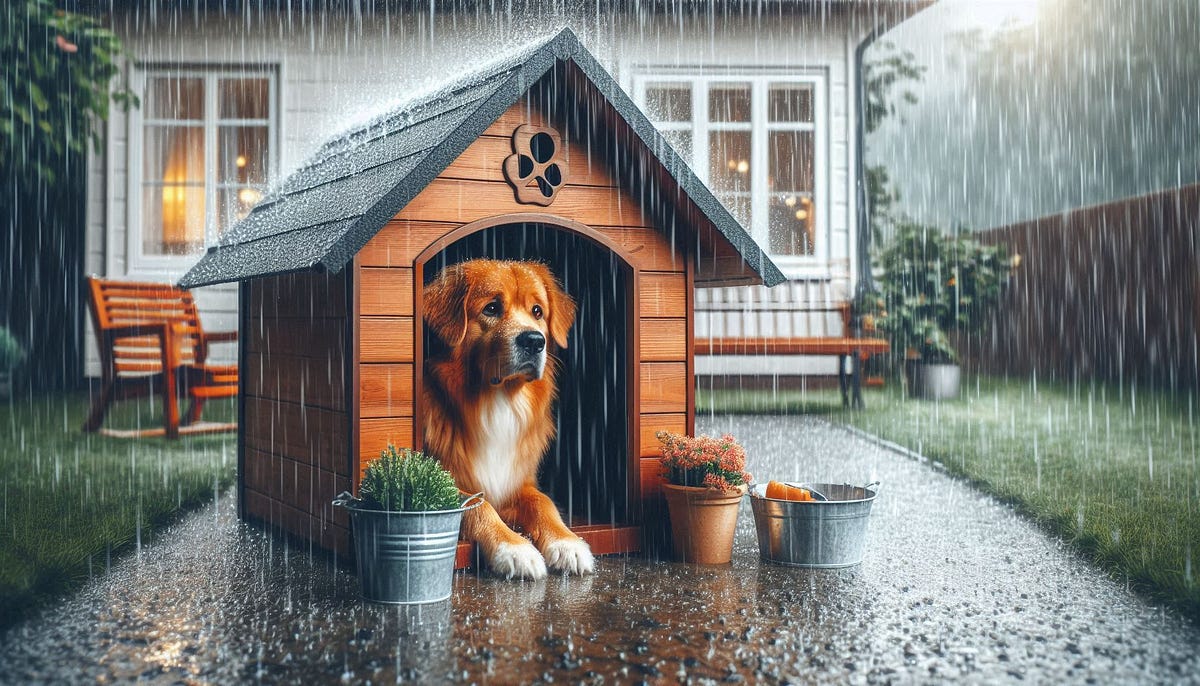 My Dog Won't Go in His Doghouse When It Rains Understanding and