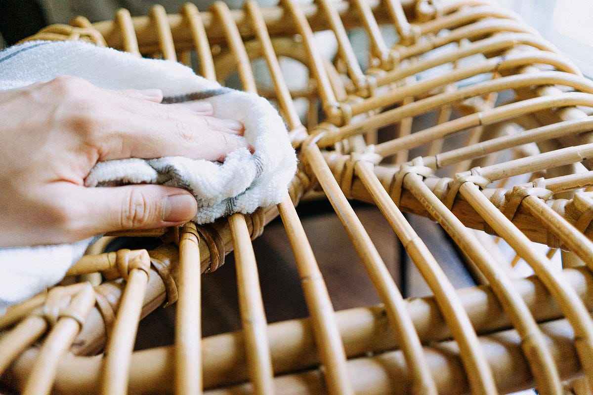 Restoring the Charm How to Remove Stains from Rattan Furniture by