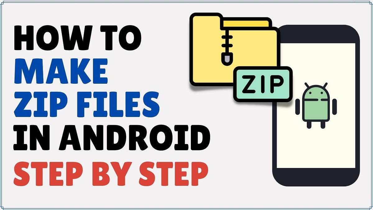 How To Zip a Video on Android?. Do you want to zip a video, so it… by