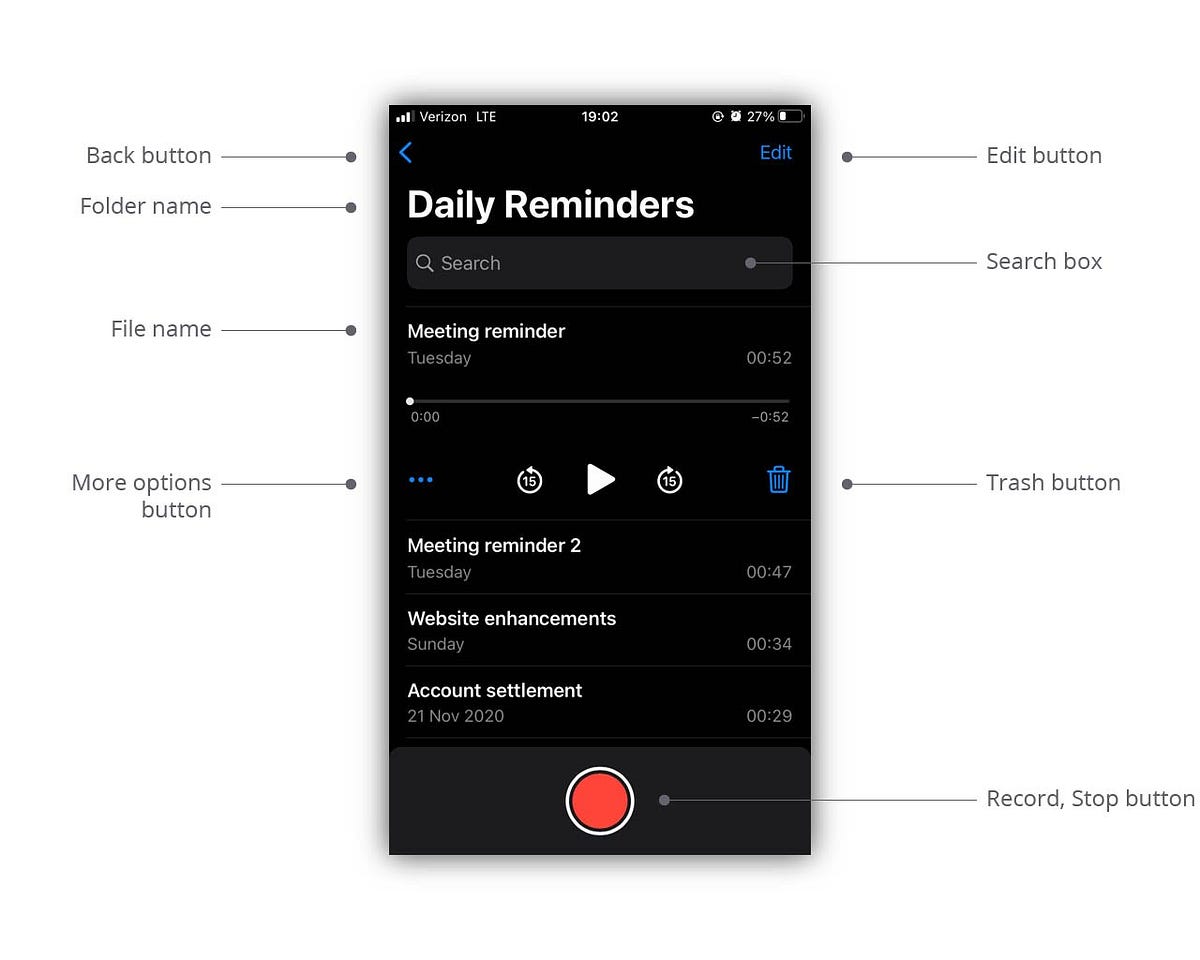 How to Use the iOS Voice Memos App Like a Pro Medium