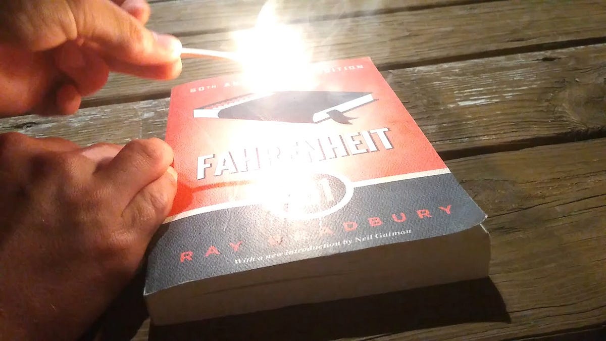 Fahrenheit 451 Book Cover Match