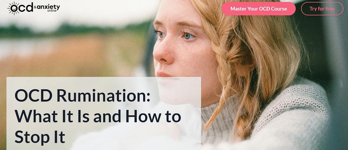 Navigating OCD Rumination A Guide to SelfHelp by Ocdanxiety Medium