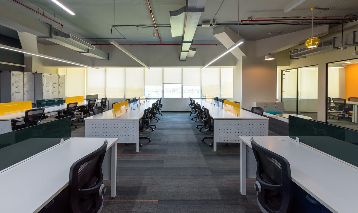 Office spaces in bangalore Hybrid Module. by Mohammed Tasleel Medium
