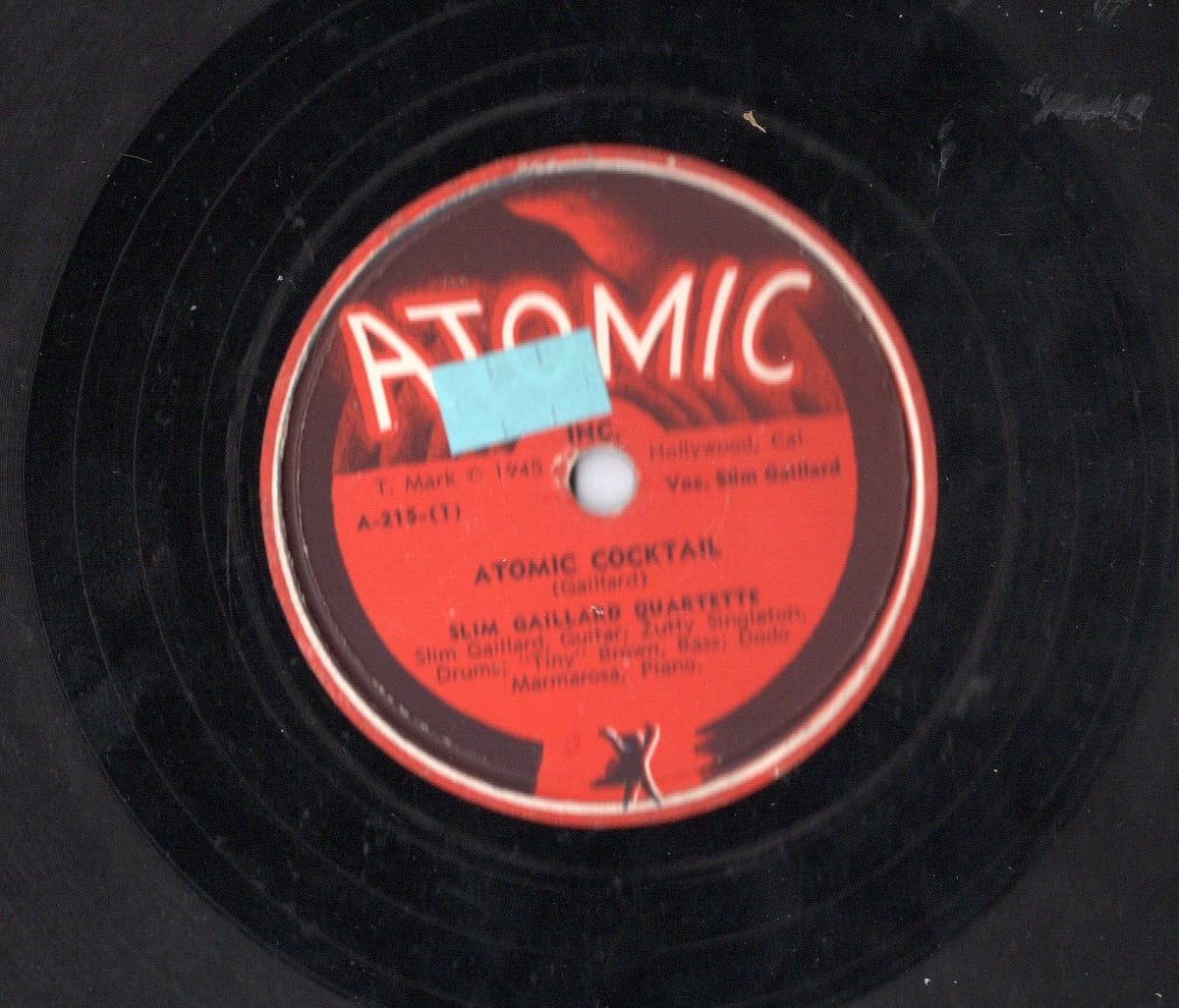 Digging Slim Gaillard. Guitarist, vocalist, absurdist by Steven Hale