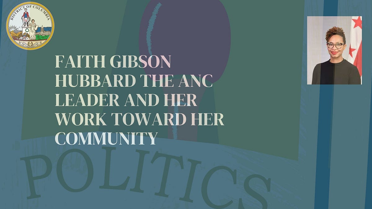 Faith Gibson Hubbard the ANC Leader and her work toward her community