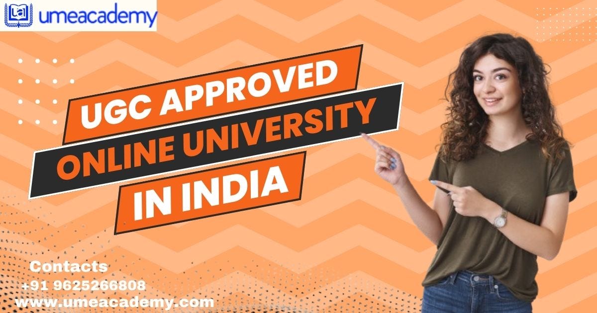 UGC Approved Online University In India Vinay Medium