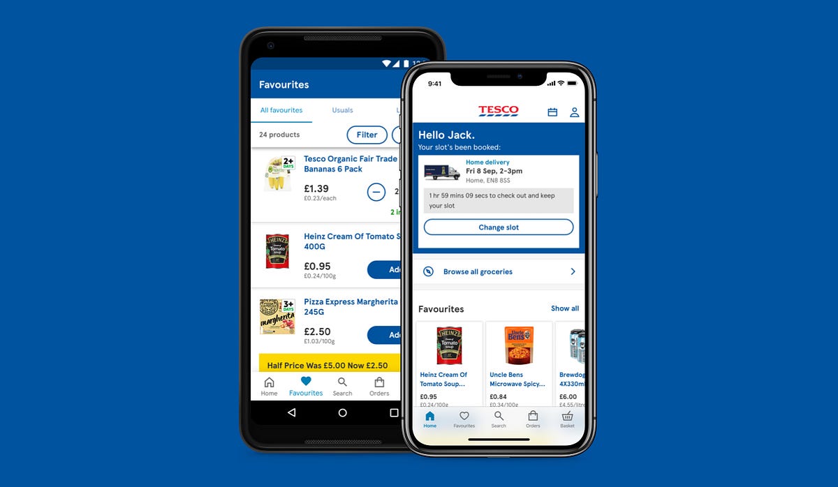 Designing Tesco’s new grocery app. by Jack Roles Medium