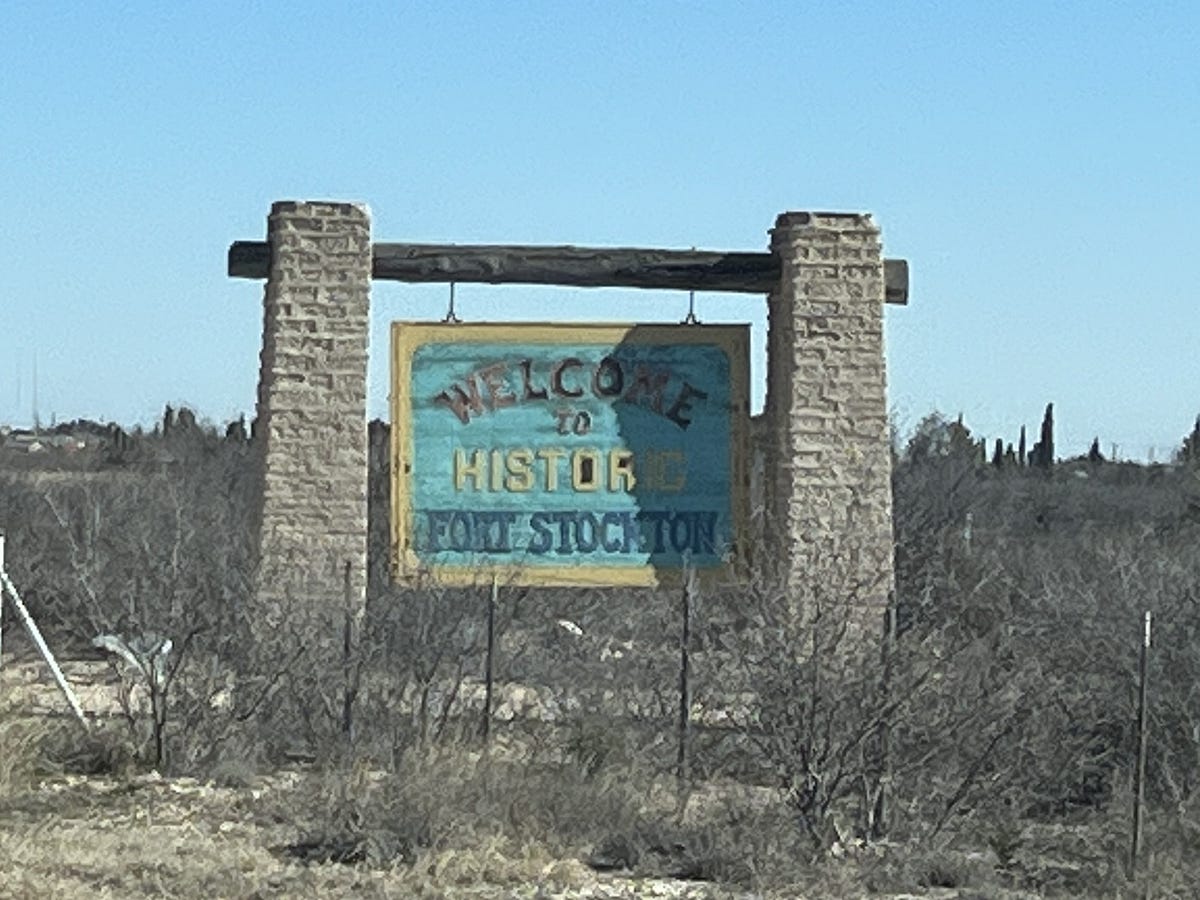 Visiting the Historic Town of Fort Stockton, Texas by Julia A. Keirns