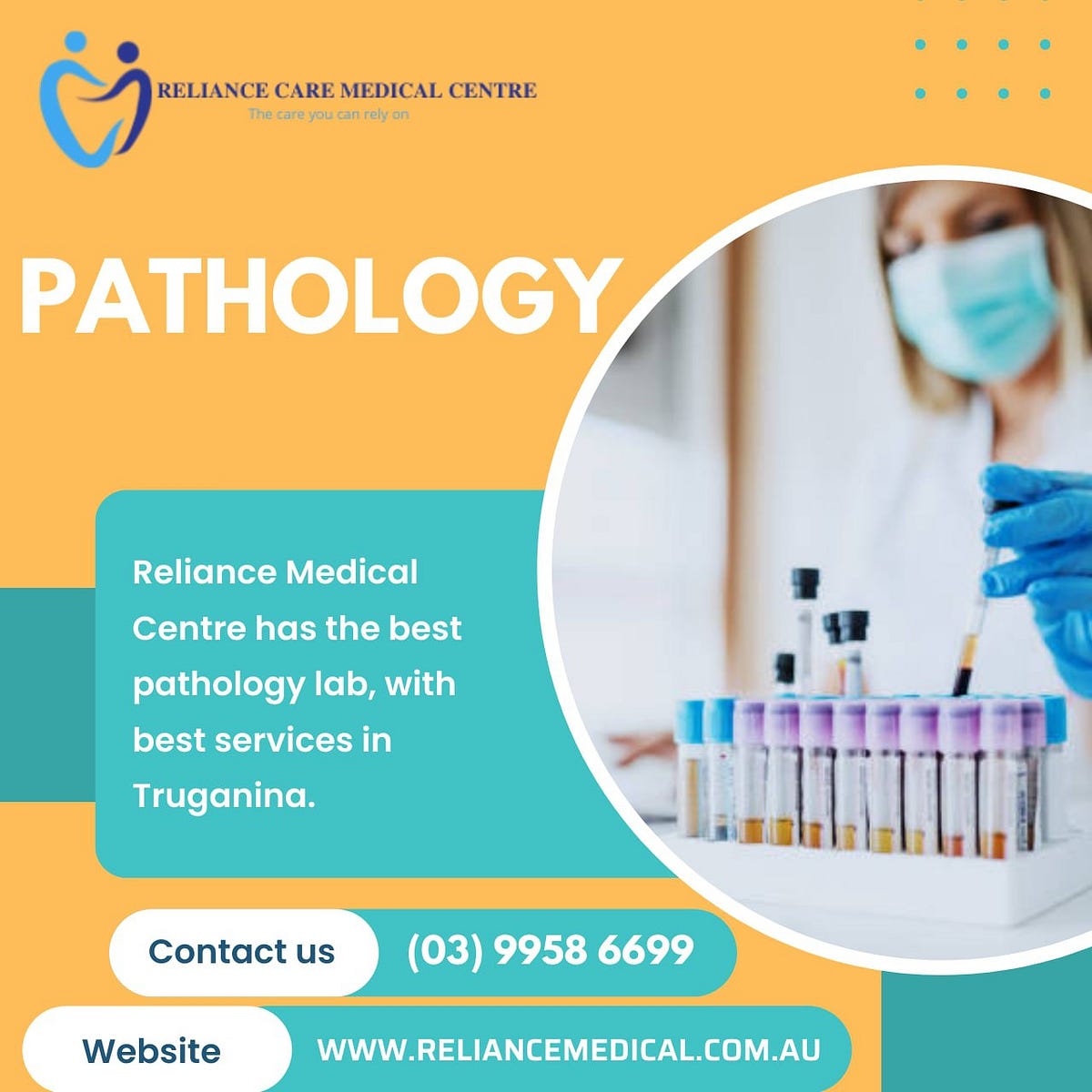 Good Pathology lab near me — Reliance Medical Centre by reliance