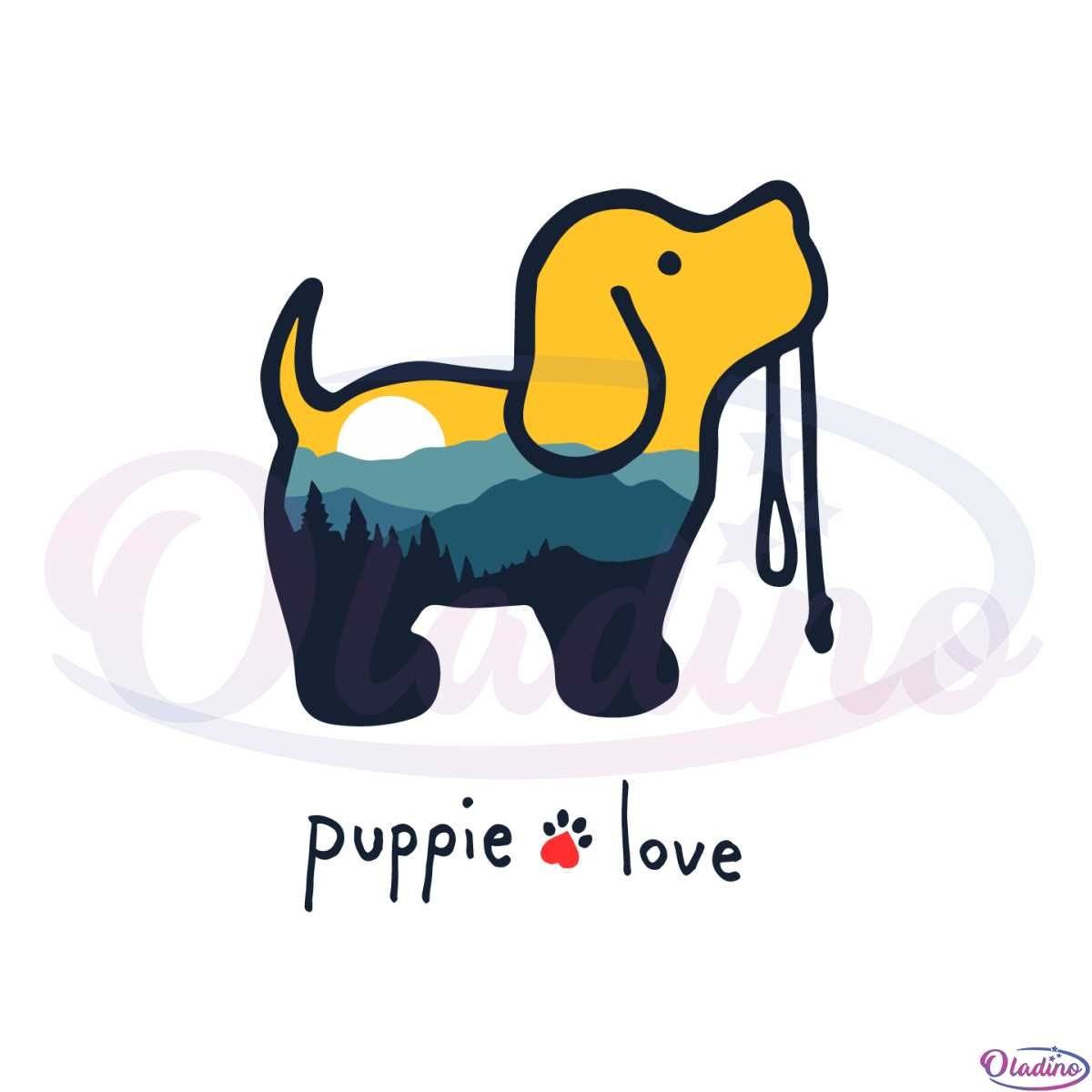 Puppie Love Svg Cutting File For Personal Commercial Uses John Nelson