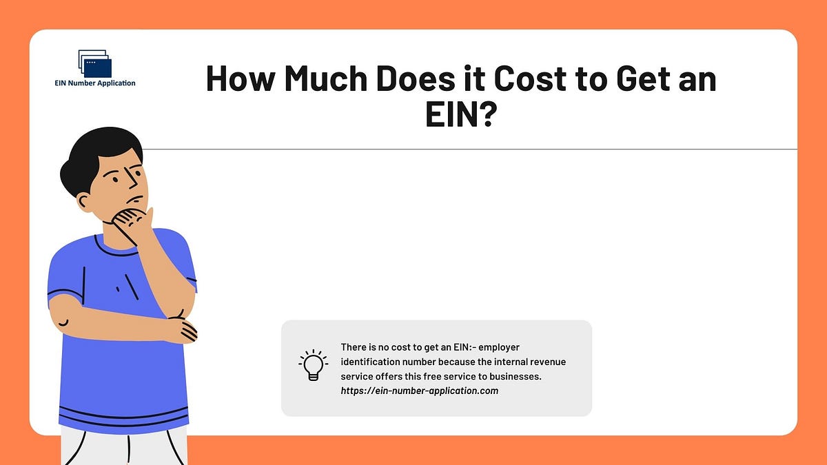 How Much Does it Cost to Get an EIN? by Apply for a free EIN Number