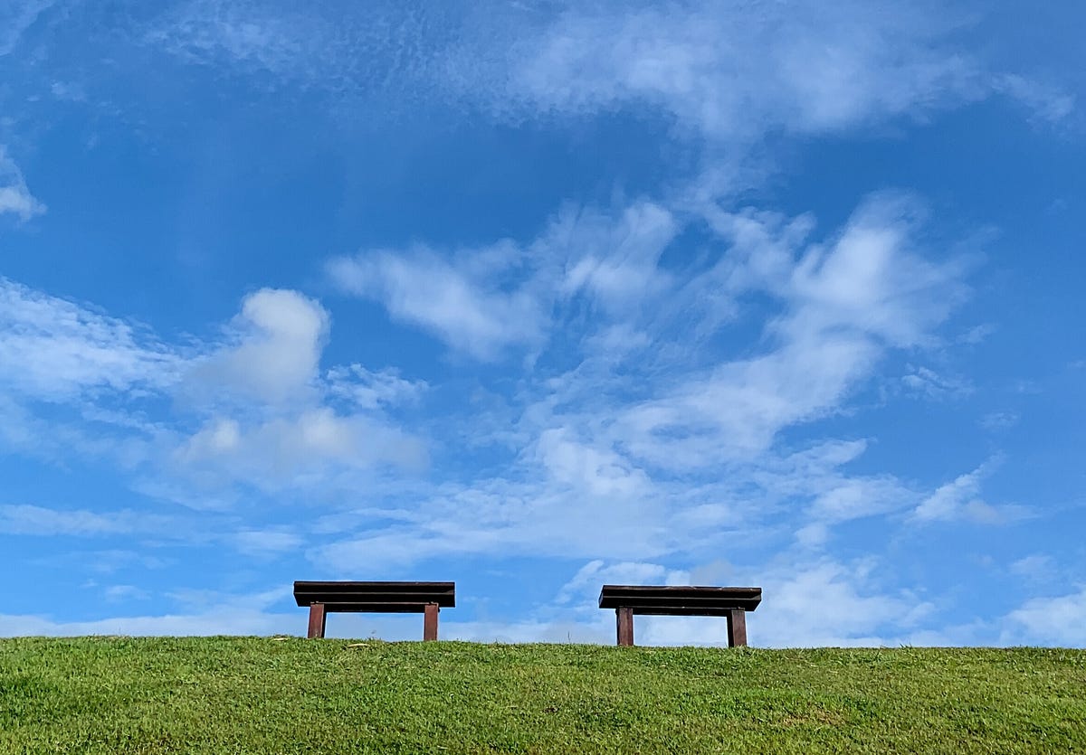 What Do Blue Skies Mean. 100Day Soulscape 05082023 by Bonnie L