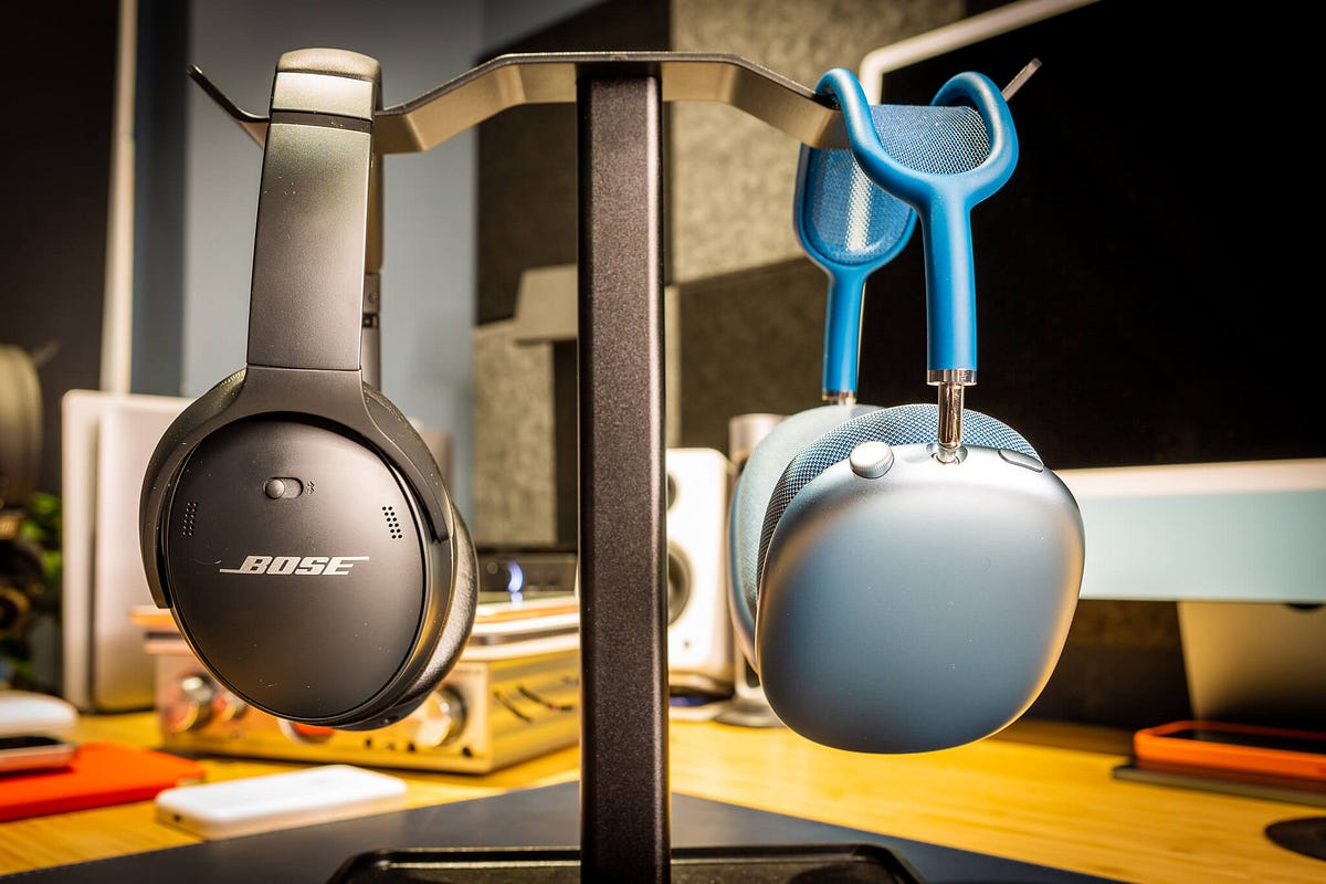 Are the Bose QC45 Headphones Better Than AirPods Max? by Mark Ellis