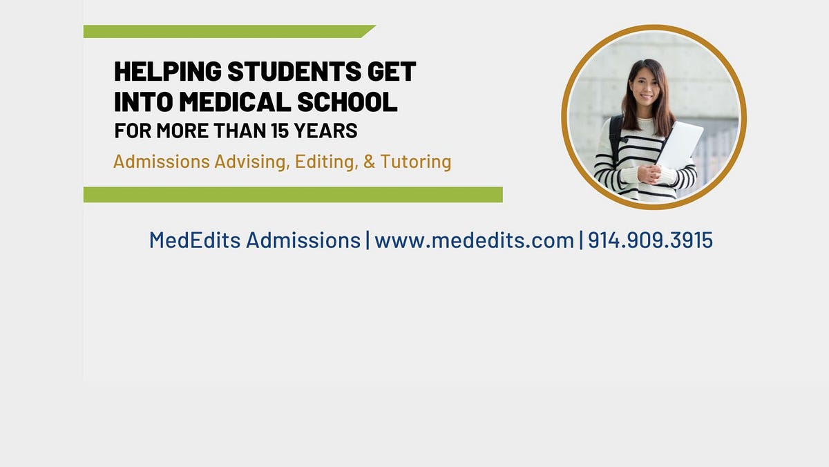 How to Get into Schools with a Good Pre Med Program by Mededits