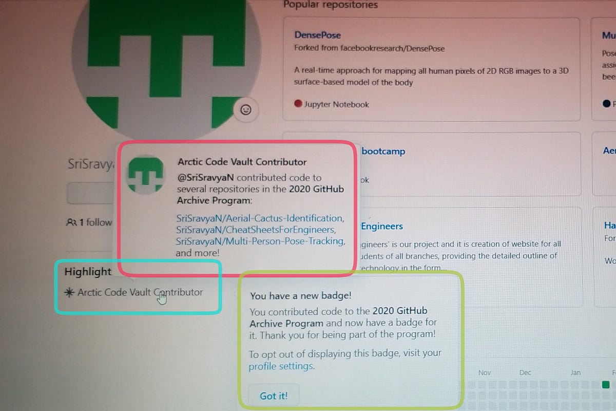 GitHub ships a snapshot of all public repositories taken to an