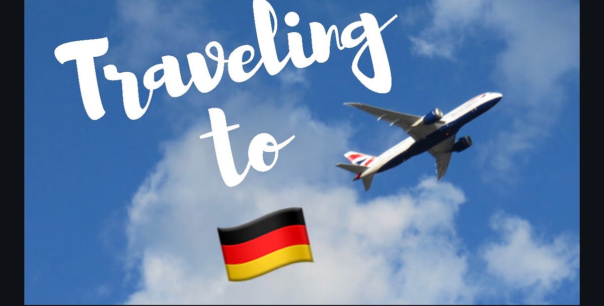 Traveling to Germany. Traveling to Germany was a dream come… by