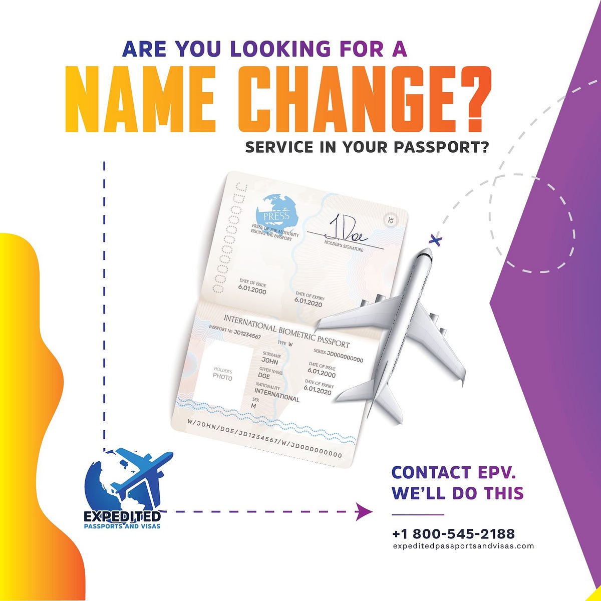Simplify Your Name Change Process with Expedited Passports & Visas by Expedited Passports