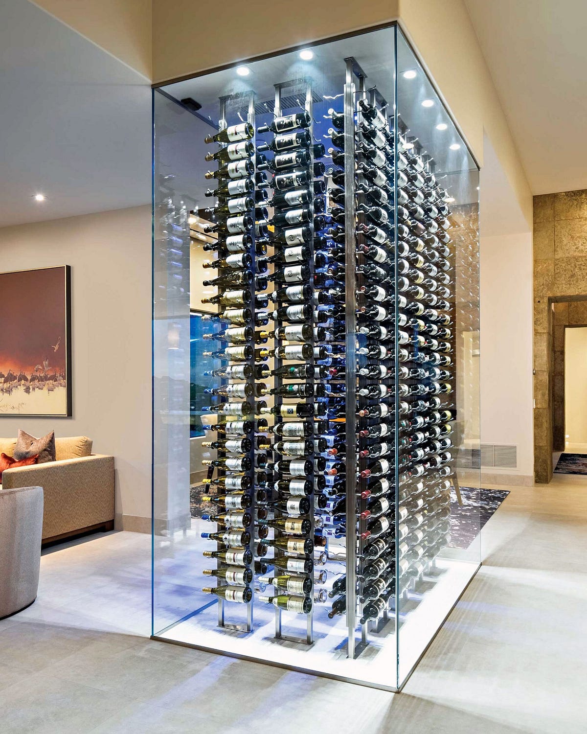 How to choose Glass Wine Cellars 5 Important Factors by Shower