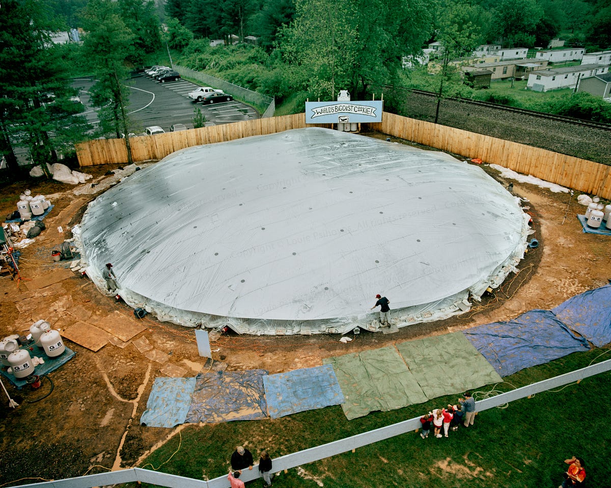 The World’s Biggest Cookie. Story by Viki Psihoyos, with photos by