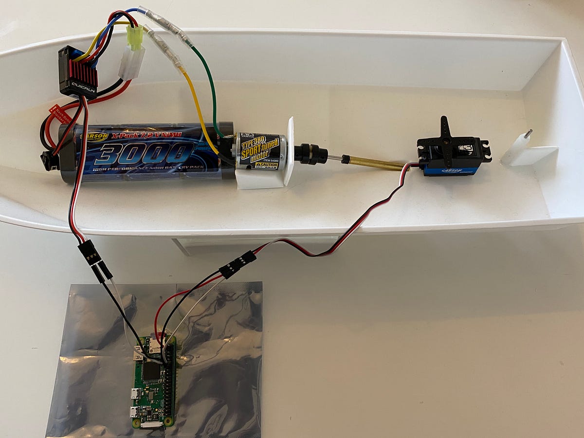 Use pi-blaster to run ESC and servo motor from a Raspberry Pi | by