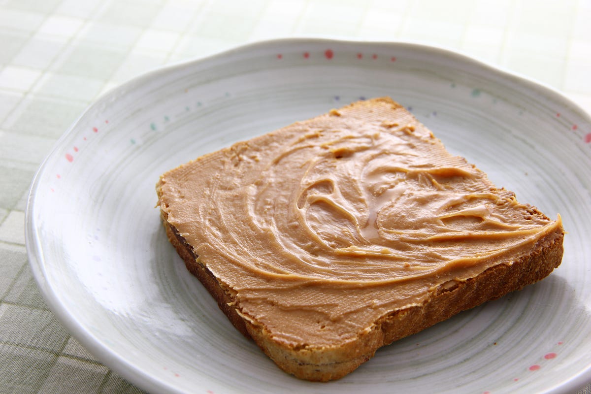 Peanut Butter and Wheat Toast. Breakfast is the most important meal of