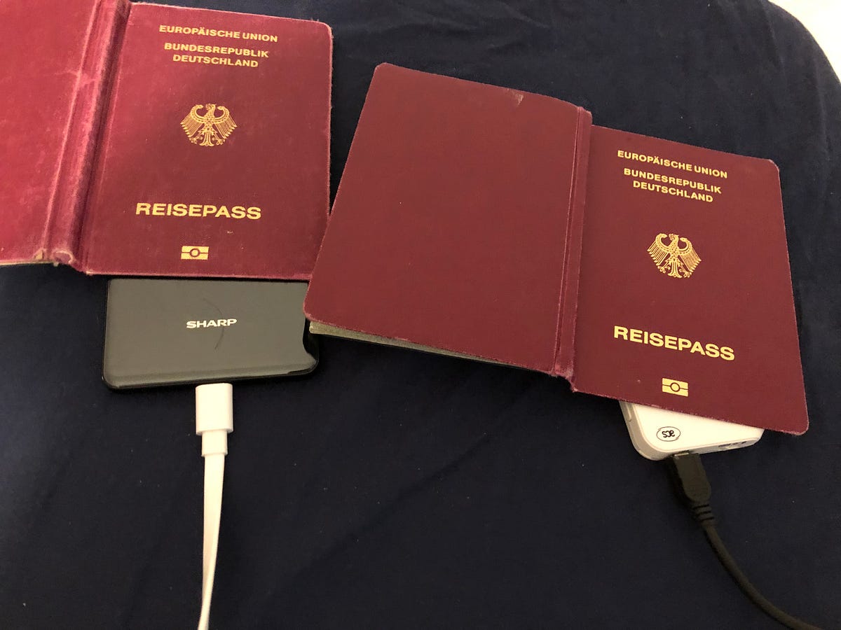Using the NFC chip of the Passport to do ProofofWork by Jan Moritz