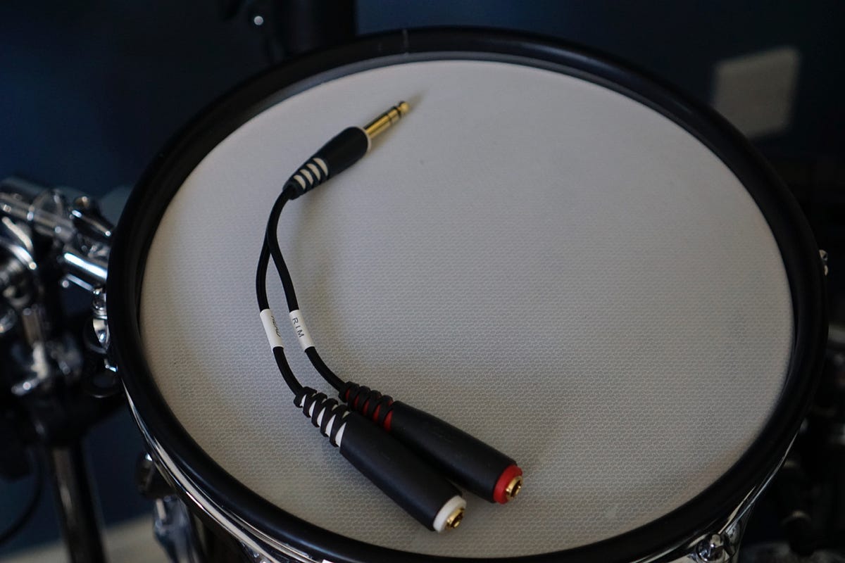 Drum Splitter Cables How to expand your eDrums on a budget by Seb