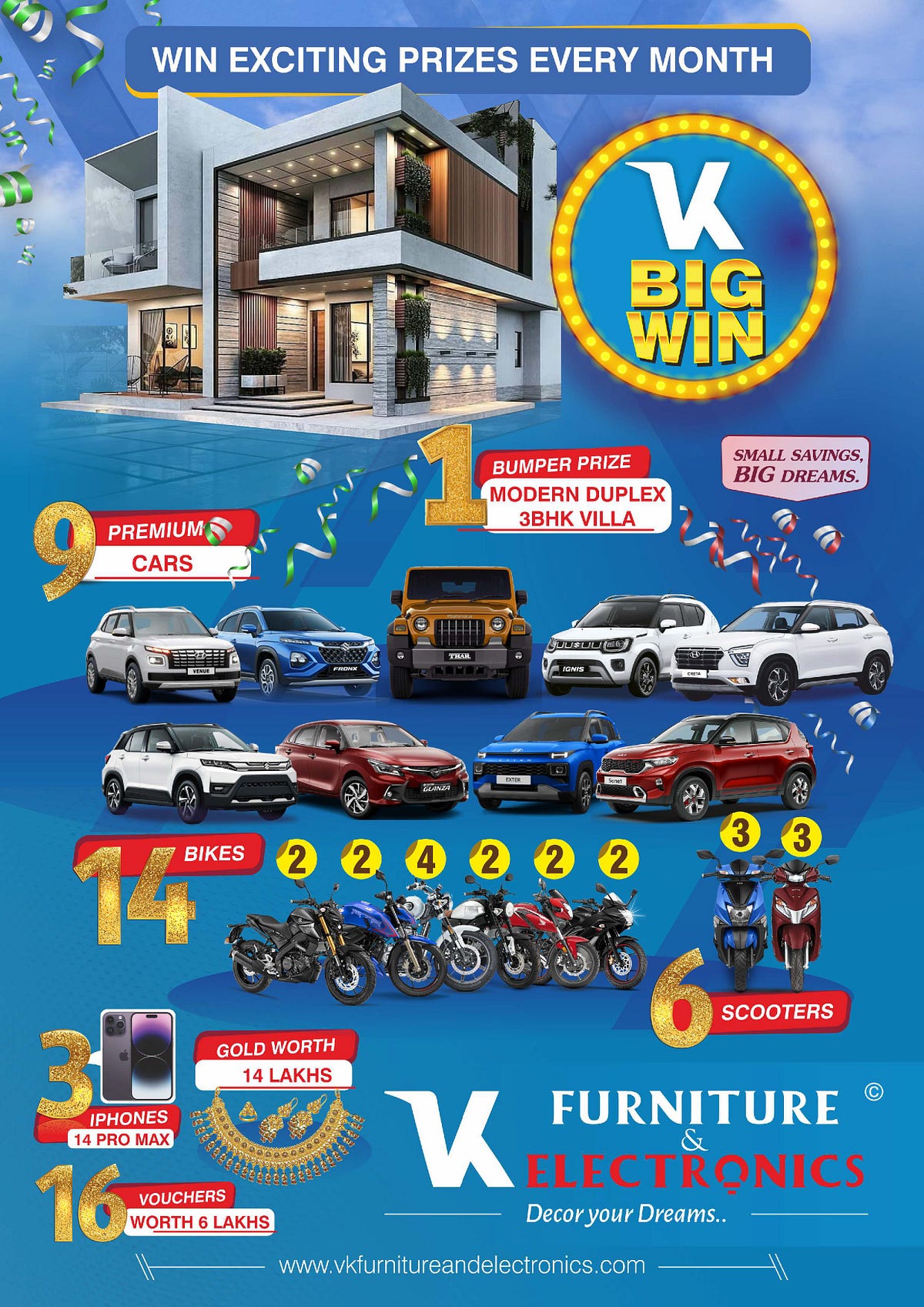 VK BIGWIN VK FURNITURE AND ELECTRONICS Medium