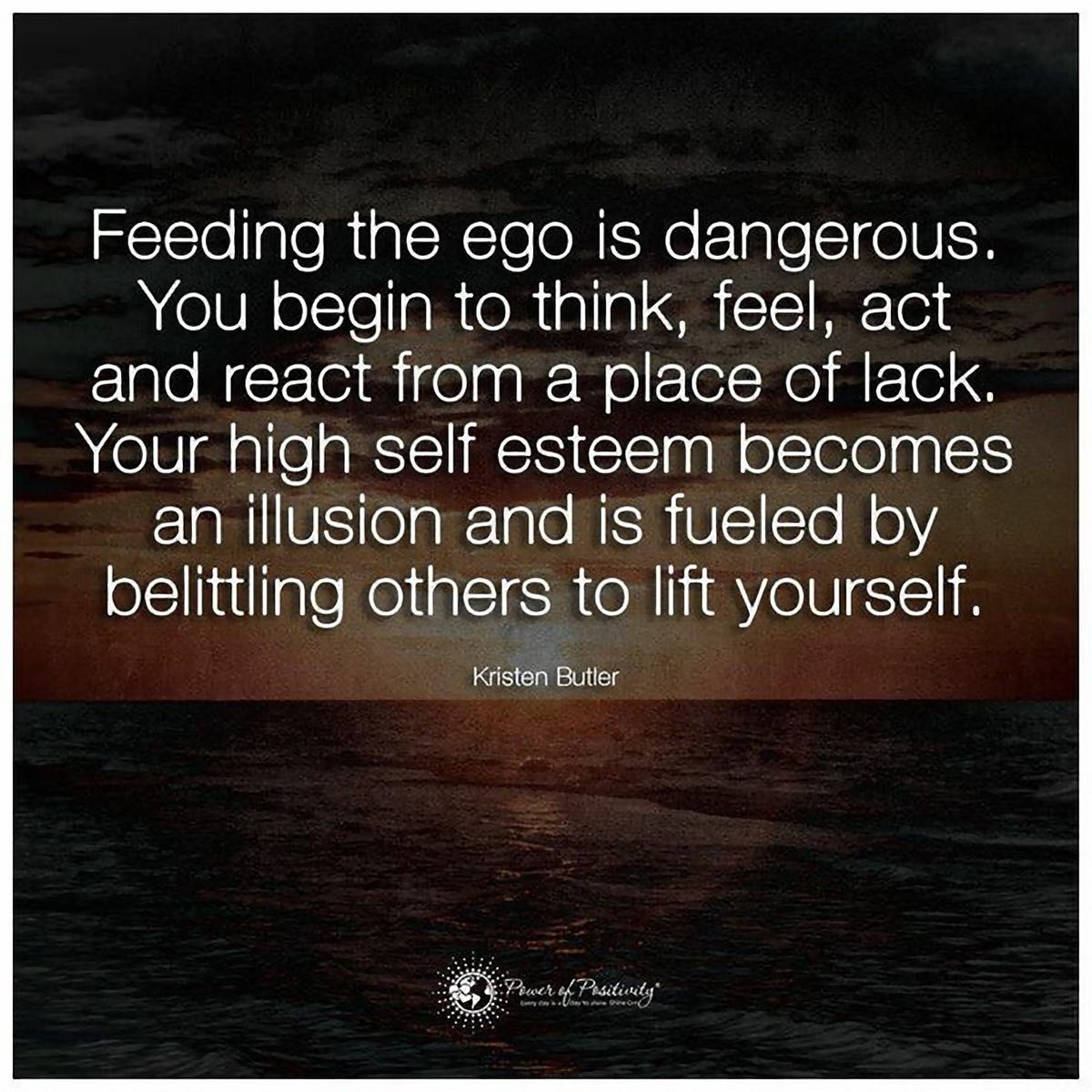 Feeding the Ego. The most obvious and simple thing in… by Girish