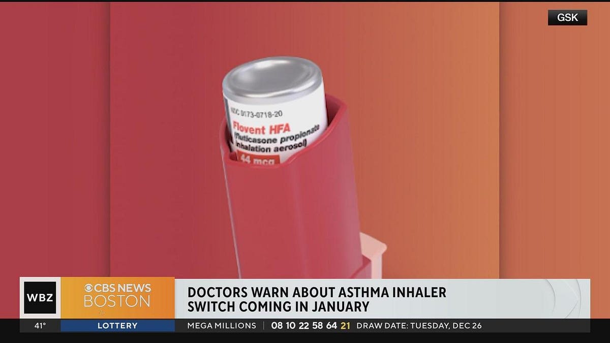 Asthma inhaler Flovent to be replaced by generic version in January