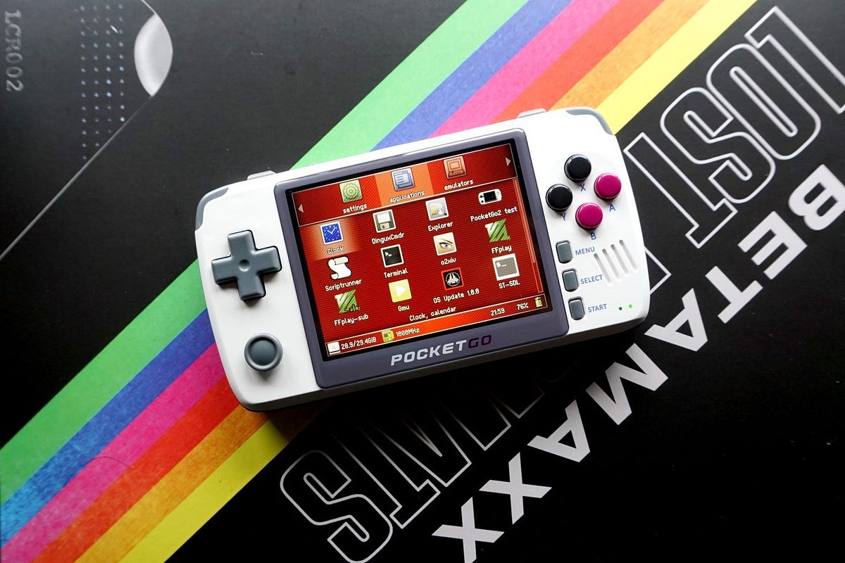 PocketGo V2 Review. Are handheld emulators the Game Boys… by John
