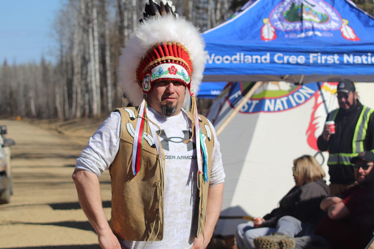 Woodland Cree First Nation Establishes Traditional Camp to Assert