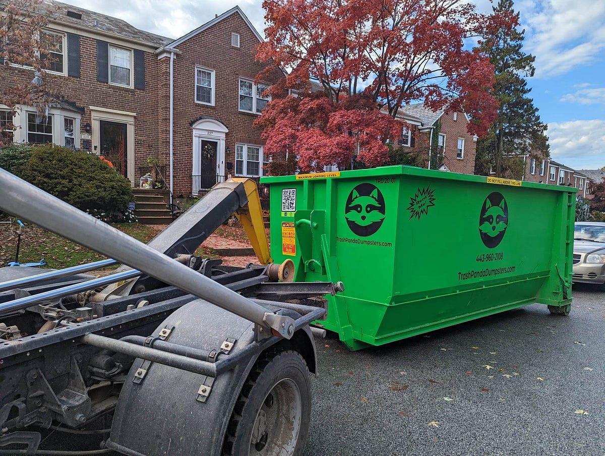 Dumpster Rental Havre de Grace MD by Trash Panda Dumpsters, LLC May