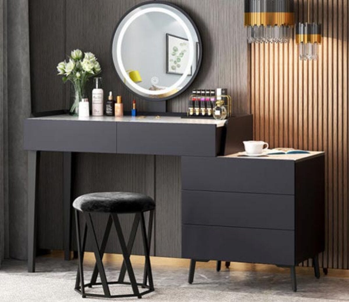 Top Dressing Table Mirror Ideas For Modern Homes by Casa Woodz Medium