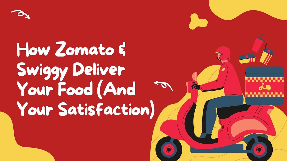 How does it work after I order food from Zomato or Swiggy? by Siya