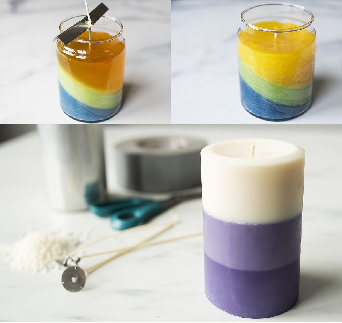 How to Make Layered Candles StepbyStep Guide by Stevejhon Jul
