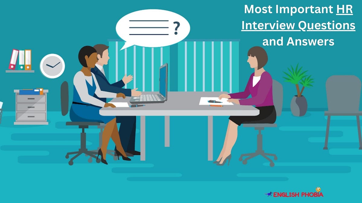 Most Important HR Interview Questions and Answers by English Phobia