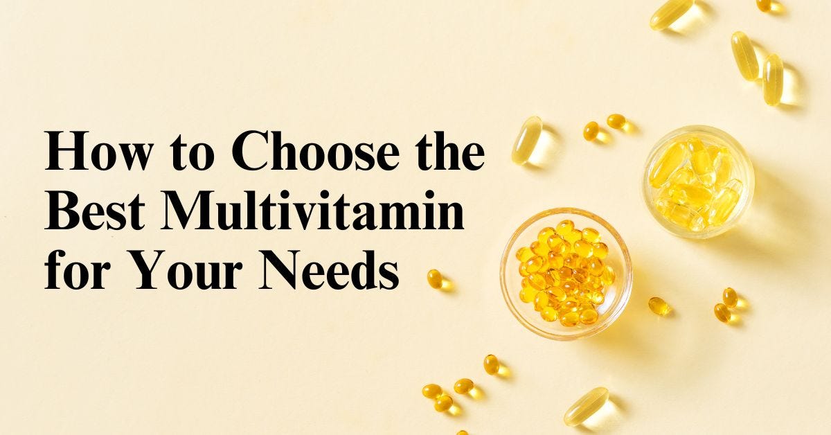 How to Choose the Best Multivitamin for Your Needs by Glatt