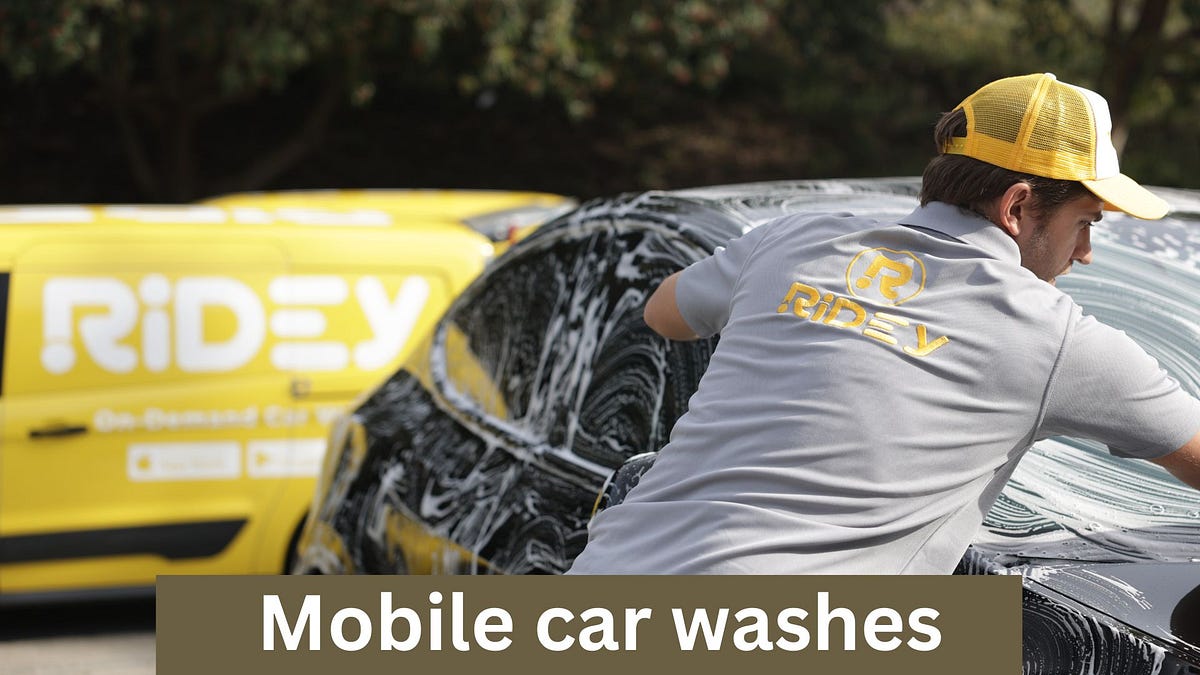 Mobile Car Wash The Easiest Way to Keep Your Car Clean by Rideyusa