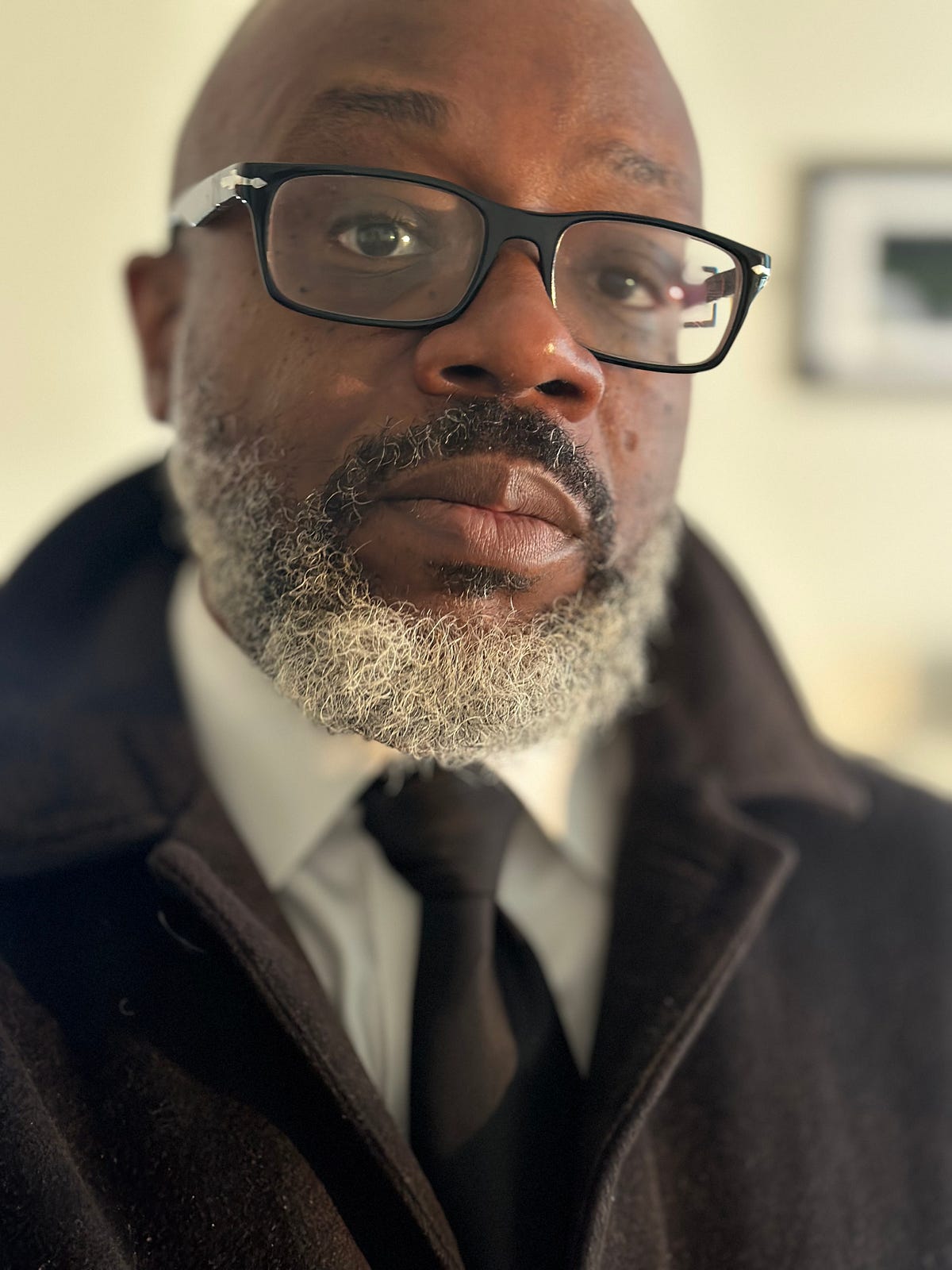 A Portrait Of A Black Man In A MidLife Crisis. by Garrick McFadden