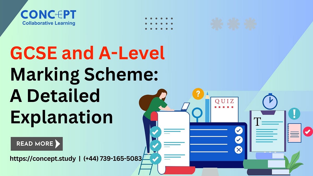 GCSE and ALevel Marking Scheme A Detailed Explanation by Concept Study Medium