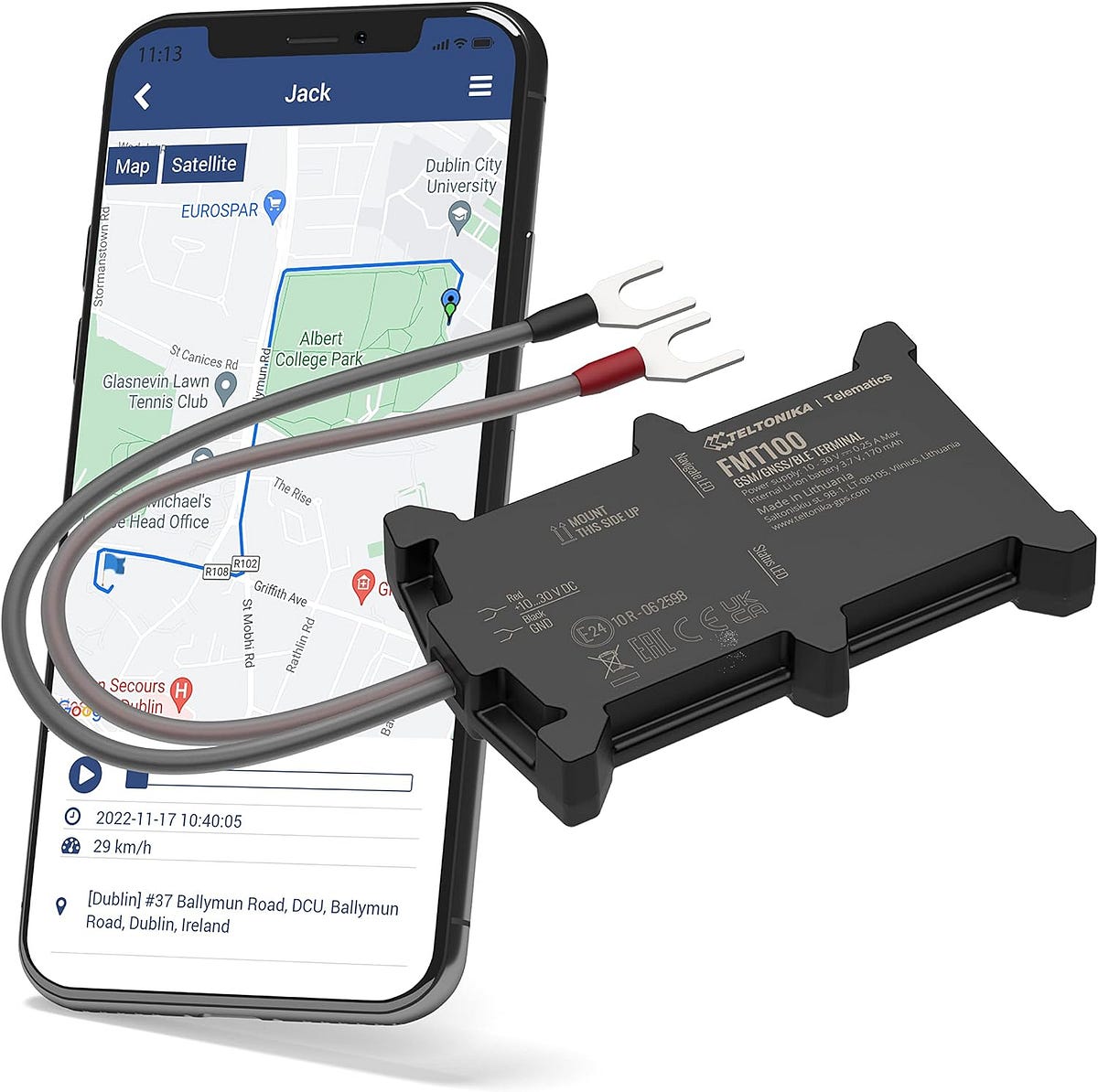 Discover the Transpoco FMT100 GPS Car Tracker — an innovative, self