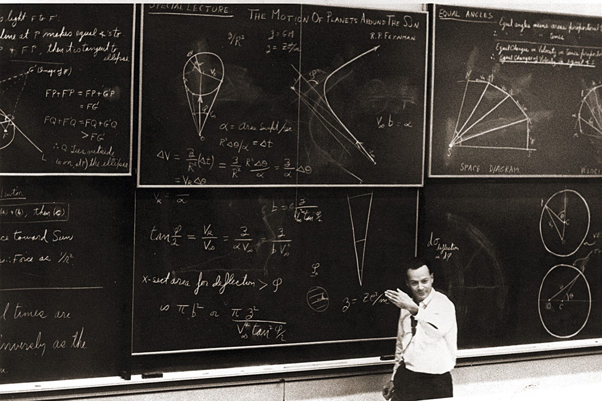 Physicists, Mathematicians, and Their Love for Chalkboards by Sunny