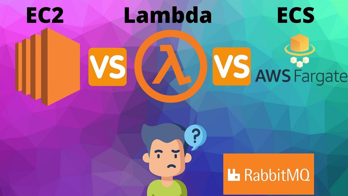 AWS — RabbitMQ Consumers — Lambda Vs EC2 Vs ECS by Akshay Malik Medium